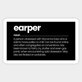 Earper Definition - Wynonna Earp Magnet